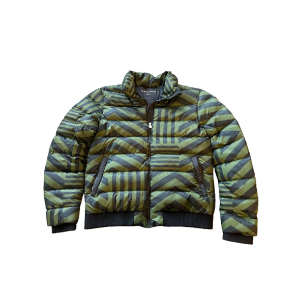 $650 Perfect Moment Womens Green Full-Zip Star Dazzle Ski Bomber Jacket Size XL - Picture 6 of 11